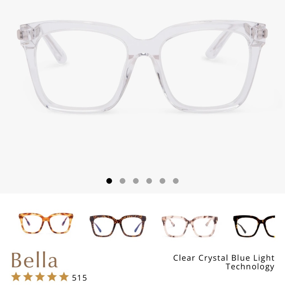 Diff Eyewear Bella Blue Light Glasses